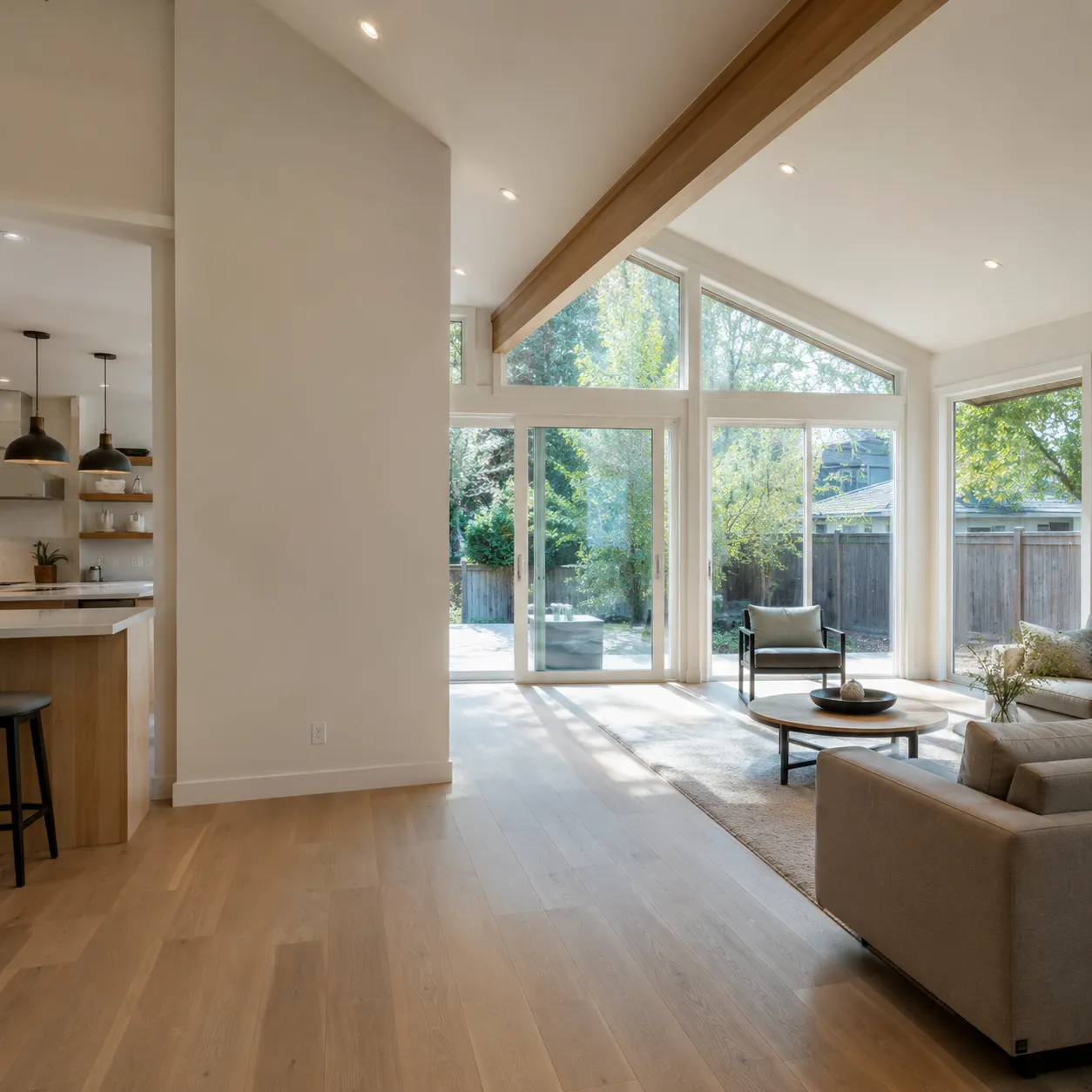 Construction contractor Vancouver — modern home addition with composite cladding by DELANA Interiors