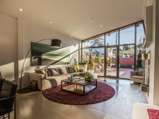 Living Room Renovation, West Vancouver